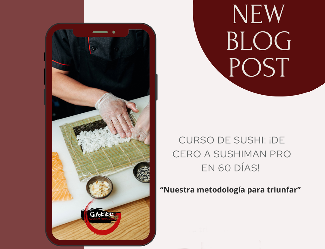 Curso de sushi De cero a sushiman PRO en 60 días portada