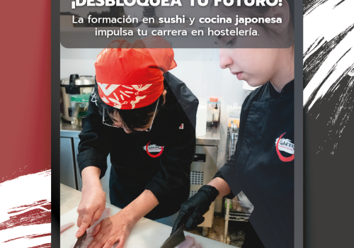 La formación en sushi y cocina japonesa impulsa tu carrera en hostelería
