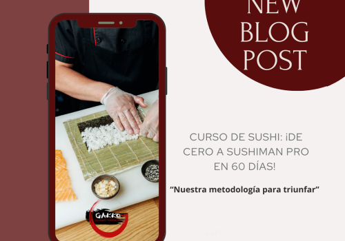 Curso de sushi De cero a sushiman PRO en 60 días portada